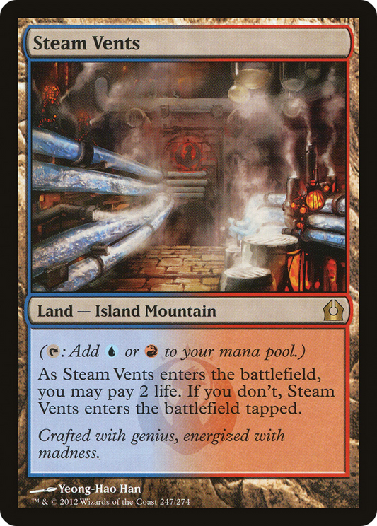 Steam Vents (RTR-247) - [Return to Ravnica] Foil