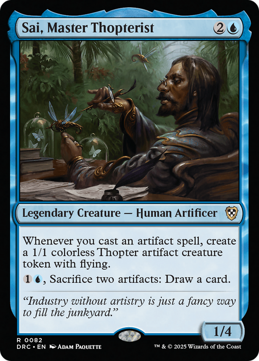 Sai, Master Thopterist (DRC-082) - [Commander: Aetherdrift]
