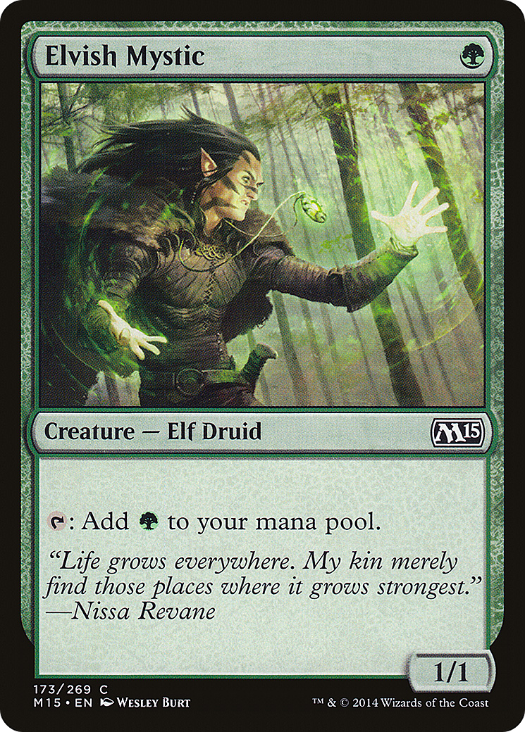 Elvish Mystic (M15-173) - [Magic 2015] Foil