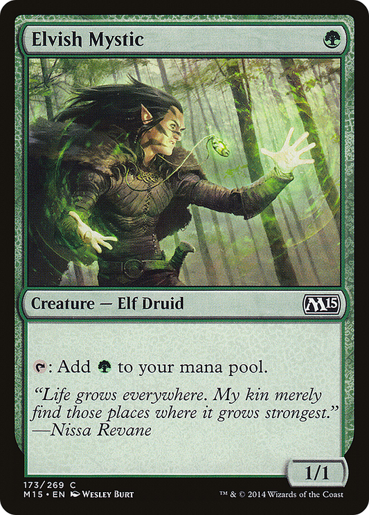 Elvish Mystic (M15-173) - [Magic 2015]