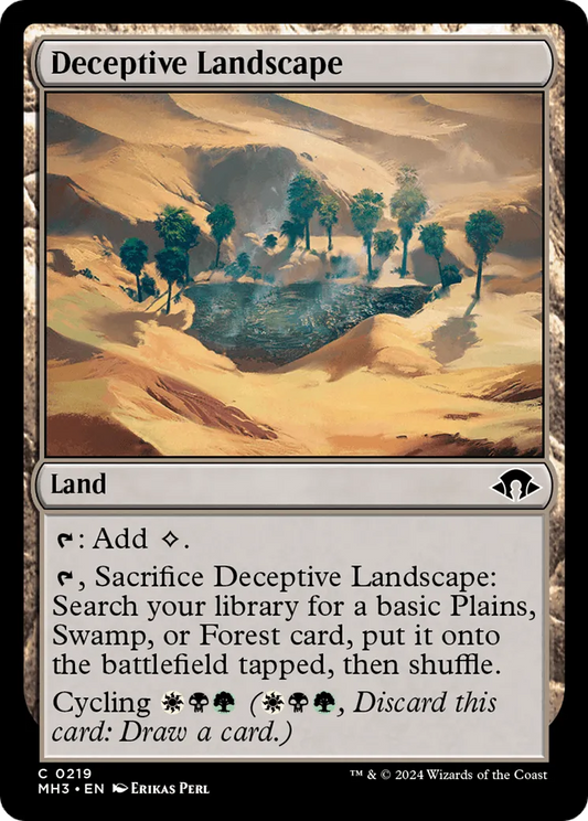 Deceptive Landscape (MH3-219) - [Modern Horizons 3] - Emmett's ToyStop