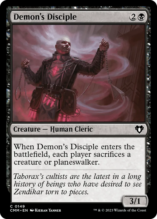 Demon's Disciple [Commander Masters] - Emmett's ToyStop