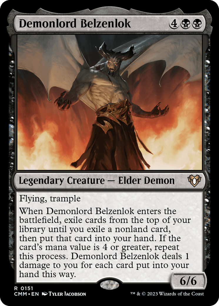 Demonlord Belzenlok [Commander Masters] - Emmett's ToyStop