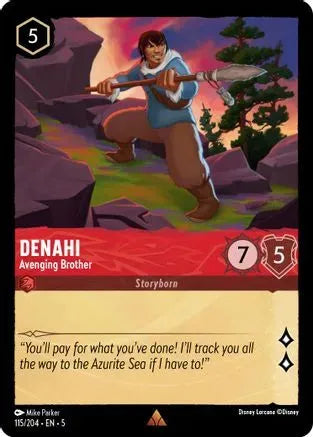 Denahi - Avenging Brother (115/204) Cold Foil - Shimmering Skies - Emmett's ToyStop