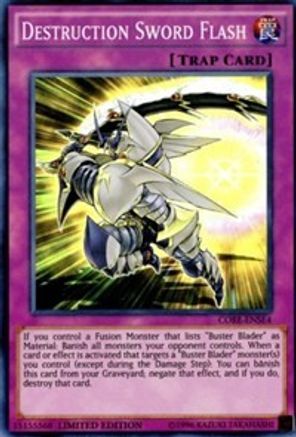 Destruction Sword Flash [CORE-ENSE4] Super Rare - Emmett's ToyStop