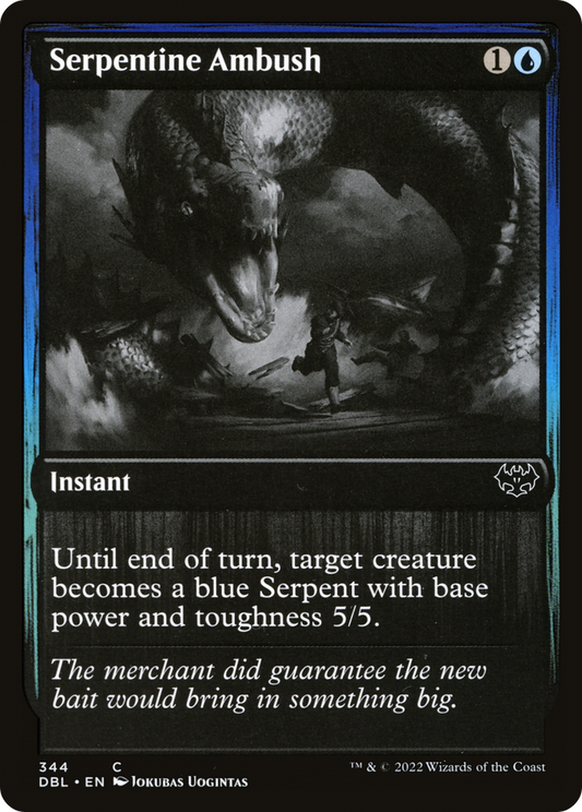 Serpentine Ambush (DBL-344) - [Innistrad: Double Feature]