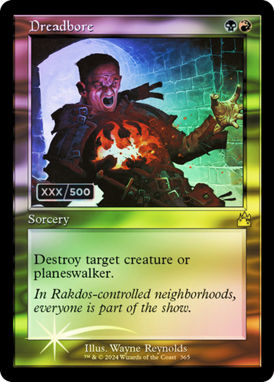Dreadbore (RVR-365Z) - [Ravnica Remastered] Foil