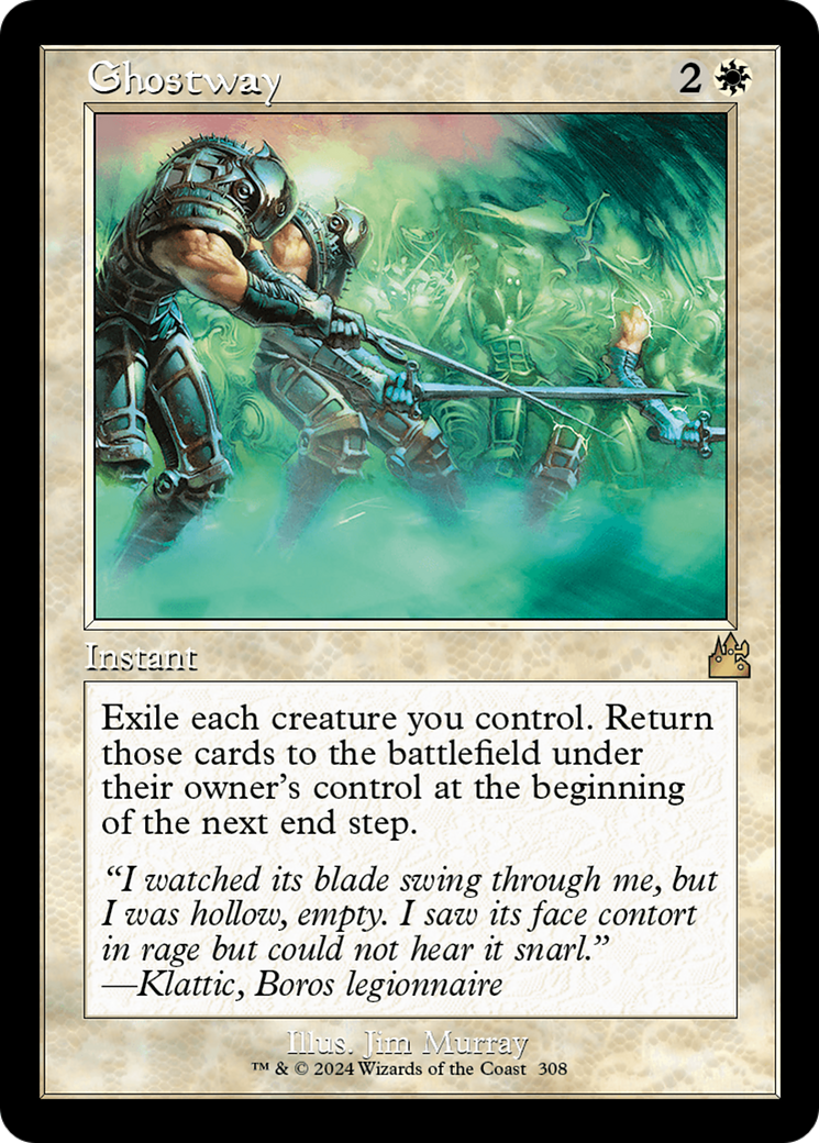 Ghostway (RVR-308) - [Ravnica Remastered] Foil