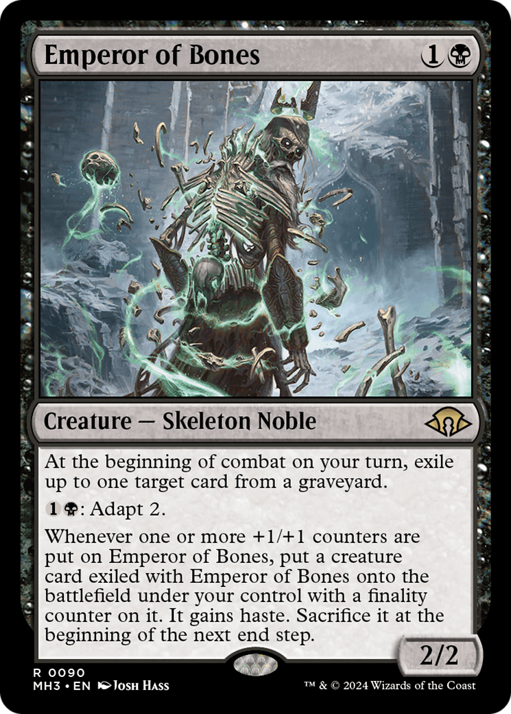 Empereur des Os (MH3-090) - [Modern Horizons 3] Foil 