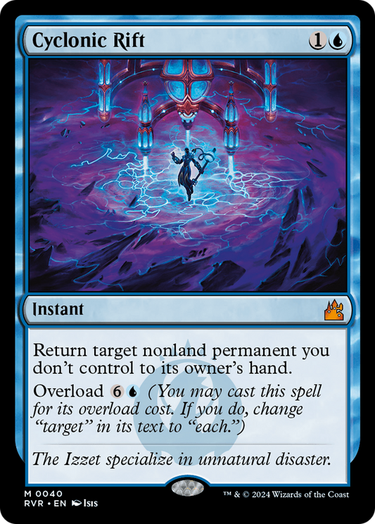 Cyclonic Rift (RVR-040) - [Ravnica Remastered] Foil