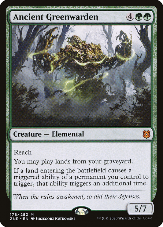 Ancient Greenwarden (ZNR-178) - [Zendikar Rising]