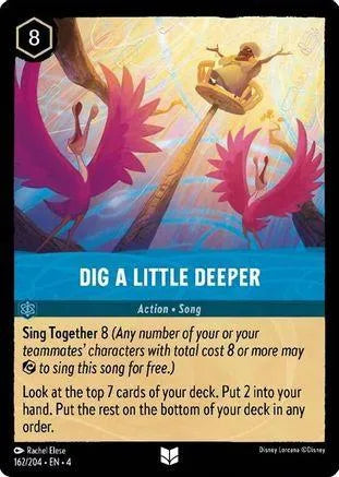 Dig a Little Deeper (162/204) Cold Foil - Ursulas Return - Emmett's ToyStop