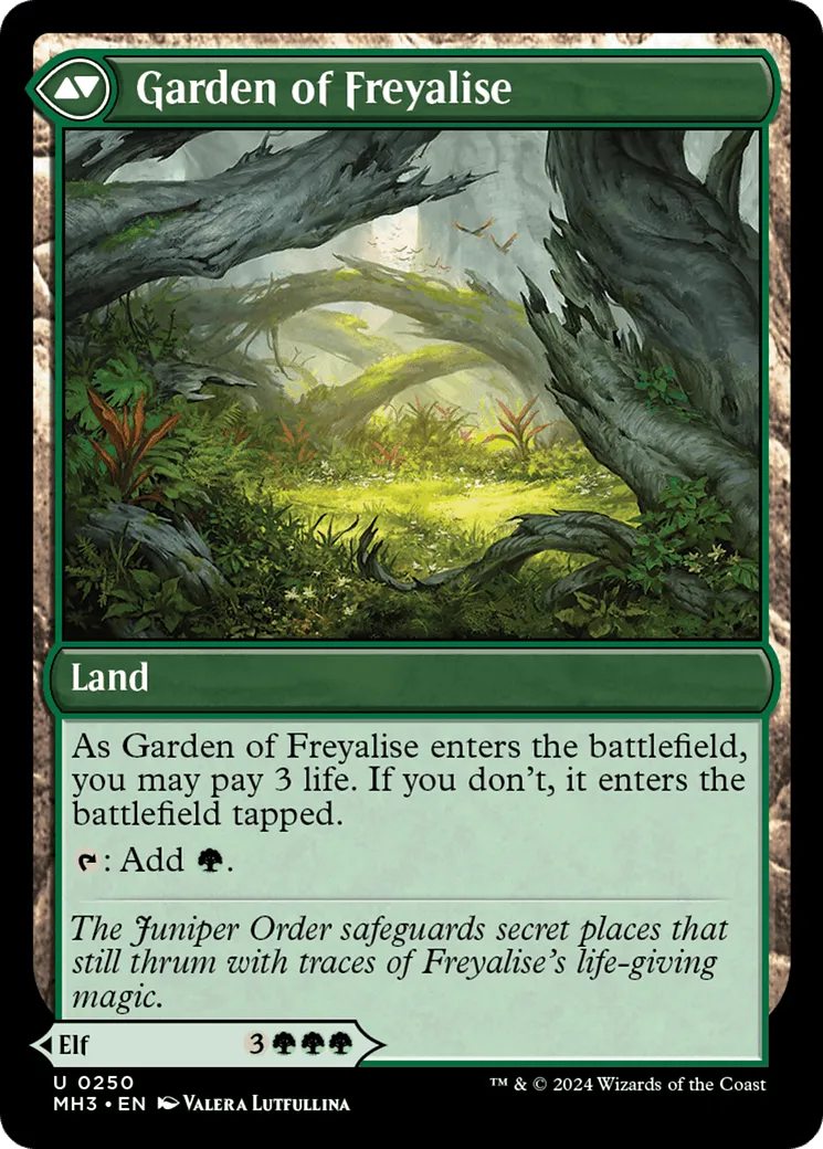 Disciple of Freyalise // Garden of Freyalise (MH3-250) - [Modern Horizons 3] - Emmett's ToyStop