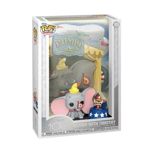 Disney 100 Dumbo with Timothy Pop! Movie Poster with Case - Emmett's ToyStop