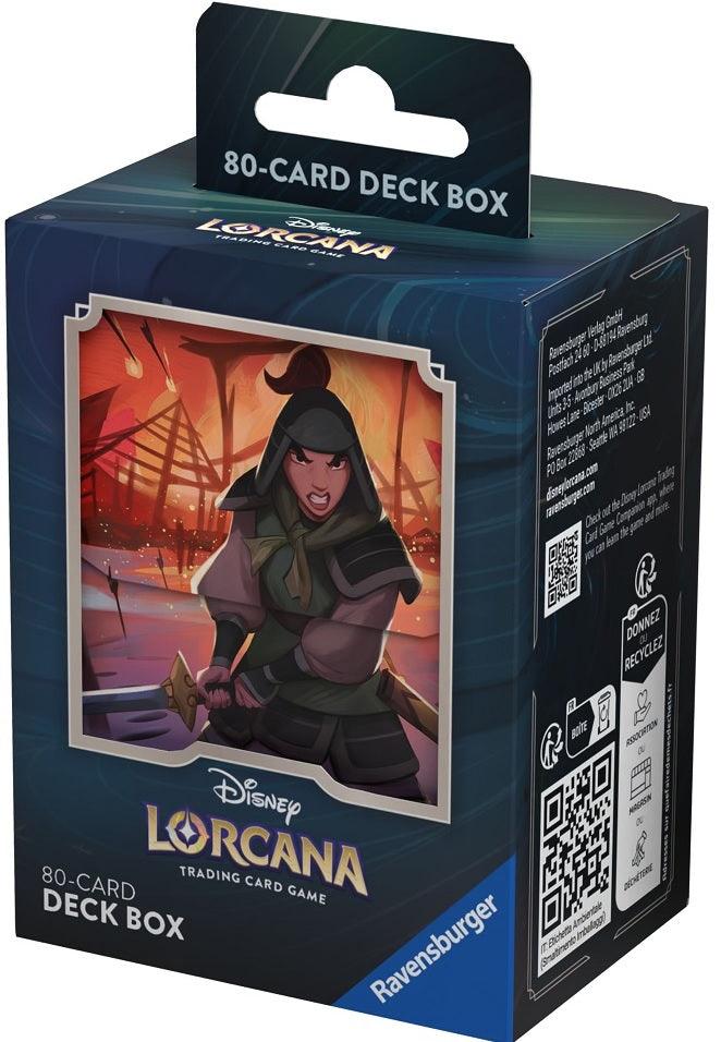 Disney Lorcana - Deck Box - Mulan - Emmett's ToyStop