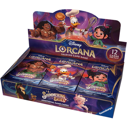 Disney Lorcana: Shimmering Skies | Booster Box - Emmett's ToyStop