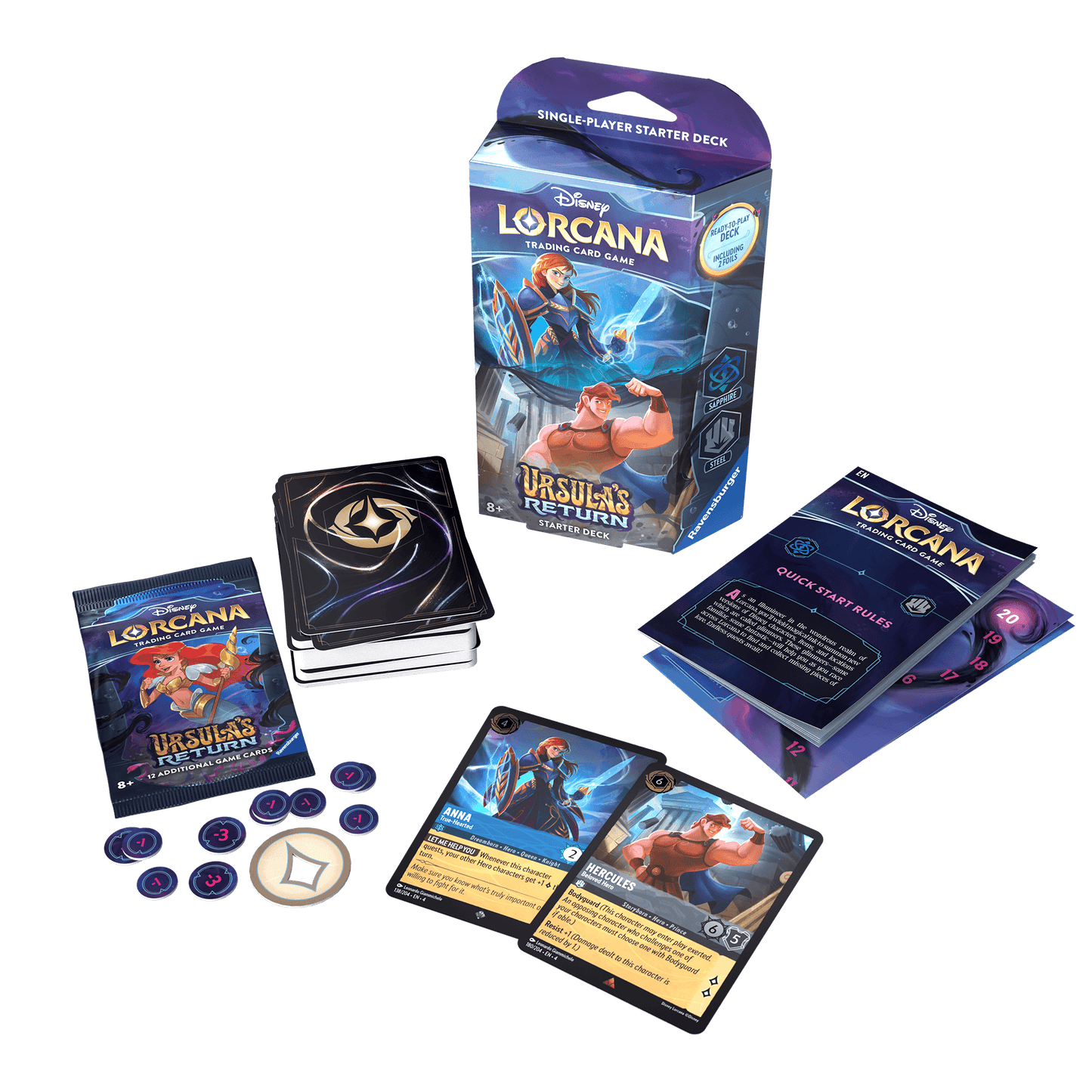 Disney Lorcana: Ursula's Return - Starter Deck - Emmett's ToyStop