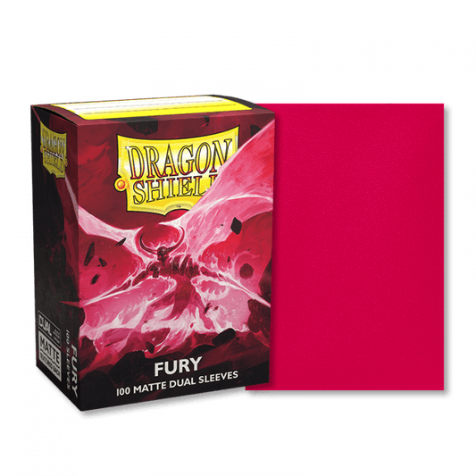 Dragon Shield - 100ct Standard Size - Dual Matte Fury - Emmett's ToyStop