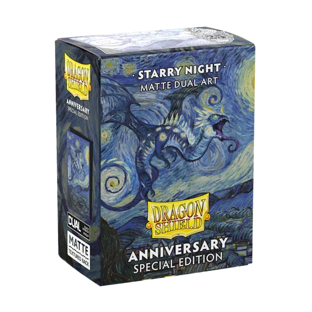 Dragon Shield - 100ct Standard Size - Dual Matte Starry Night (Special Edition) - Emmett's ToyStop