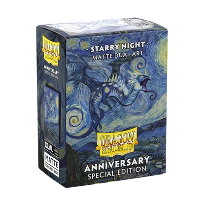 Dragon Shield - 100ct Standard Size - Dual Matte Starry Night (Special Edition) - Emmett's ToyStop