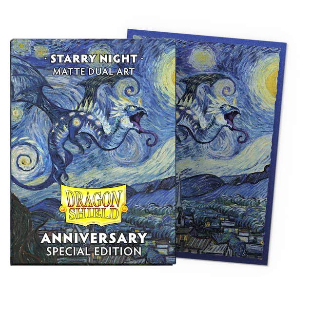 Dragon Shield - 100ct Standard Size - Dual Matte Starry Night (Special Edition) - Emmett's ToyStop