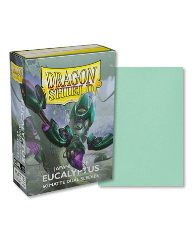 Dragon Shield - 60ct Japanese Size - Dual Matte Eucalyptus - Emmett's ToyStop