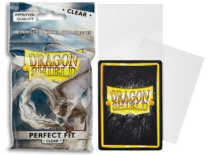 Dragon Shield - Perfect Fit Sleeves - Clear - Emmett's ToyStop