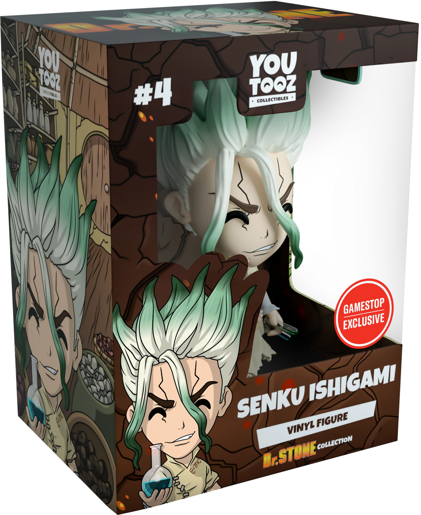 Youtooz Dr. Stone Vinyl Figure Senku Ishigami (Gamestop Exclusive)