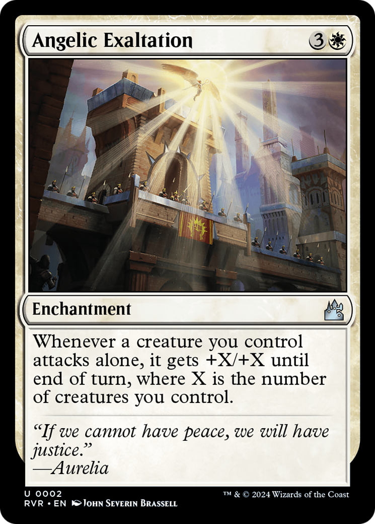 Angelic Exaltation (RVR-002) - [Ravnica Remastered]