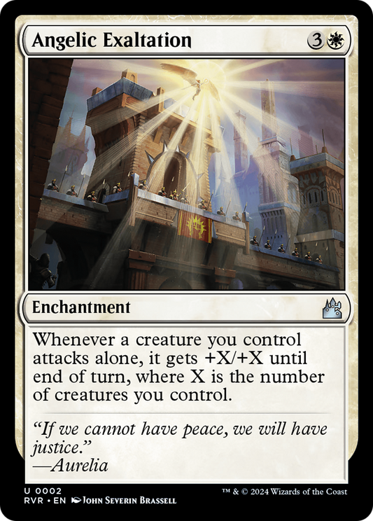 Angelic Exaltation (RVR-002) - [Ravnica Remastered] Foil