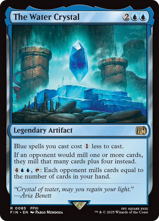 The Water Crystal (FIN-085) - [FINAL FANTASY] Foil