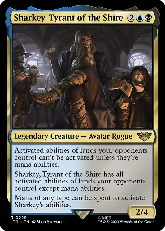 Sharkey, Tyrant of the Shire (LTR-229) - [The Lord of the Rings: Tales of Middle-earth] Foil