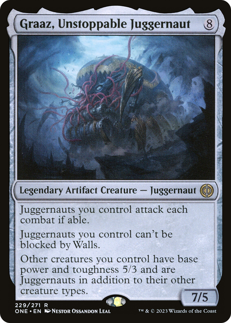 Graaz, Unstoppable Juggernaut (ONE-229) - [Phyrexia: All Will Be One]