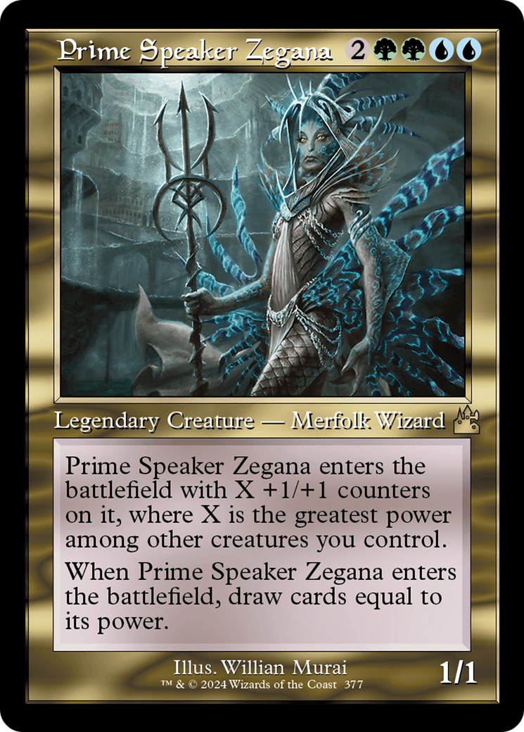 Prime Speaker Zegana (RVR-377) - [Ravnica Remastered]