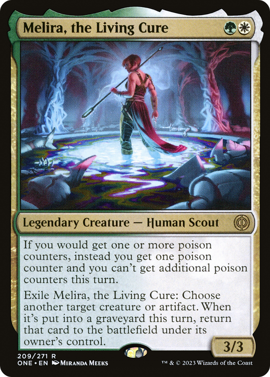 Melira, the Living Cure (ONE-209) - [Phyrexia: All Will Be One] Foil