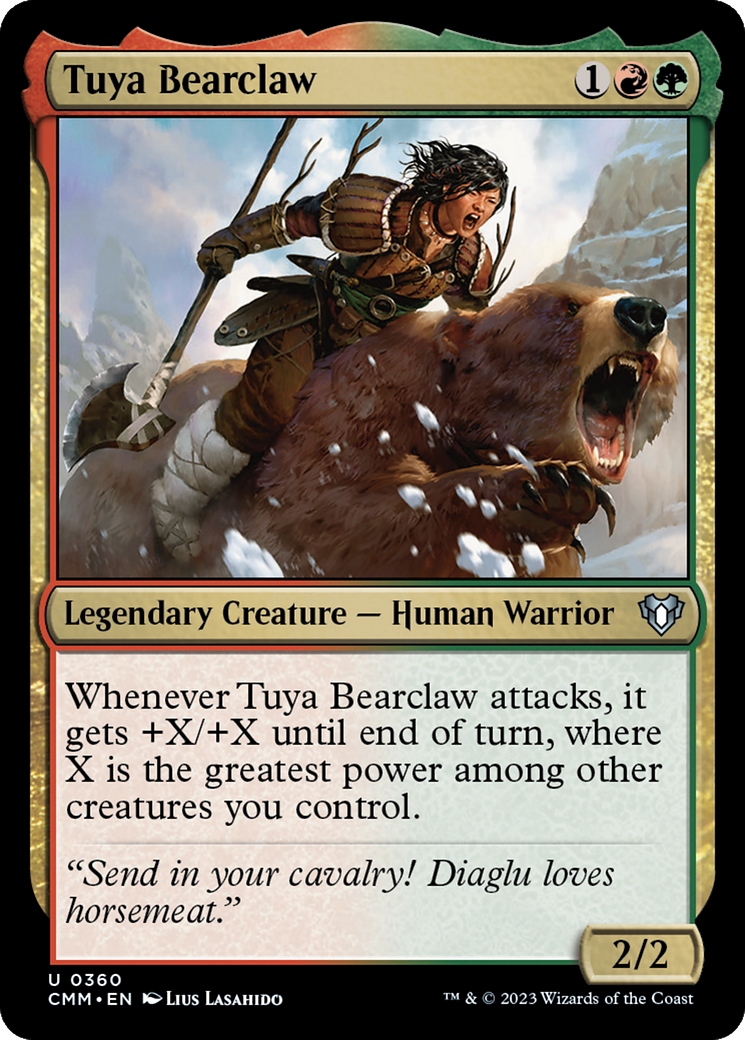 Tuya Bearclaw (CMM-360) - [Commander Masters]