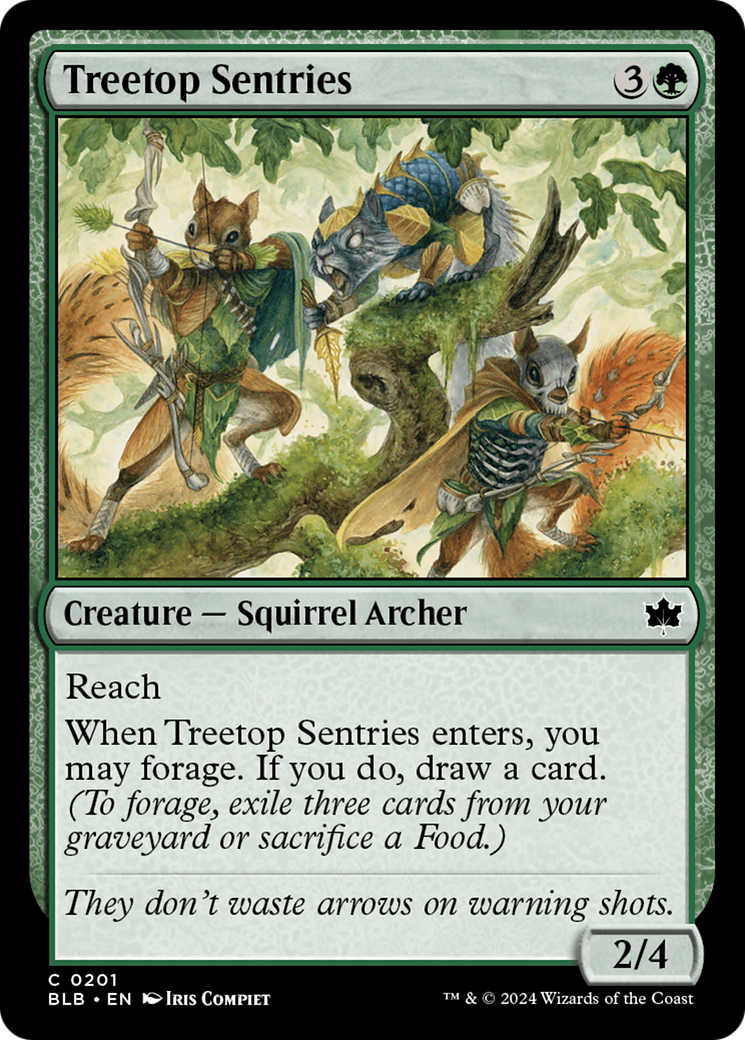 Treetop Sentries (BLB-201) - [Bloomburrow]