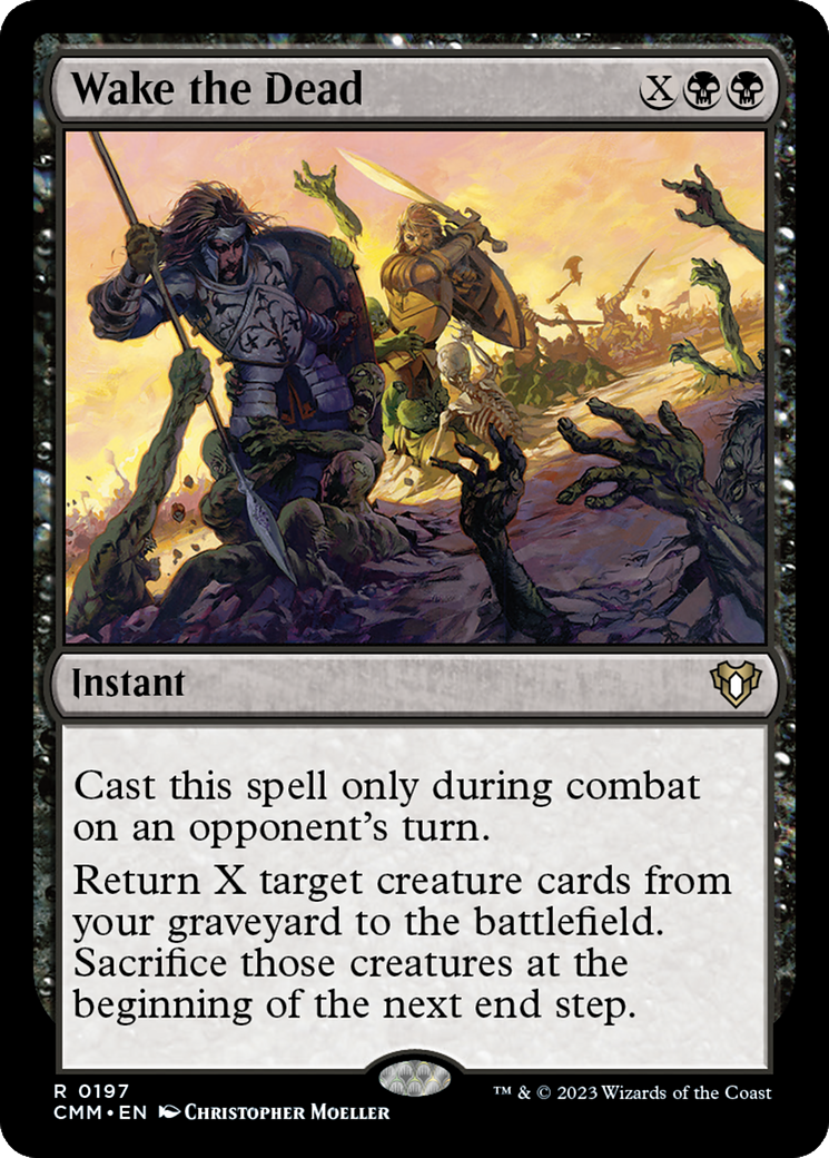 Wake the Dead (CMM-197) - [Commander Masters]