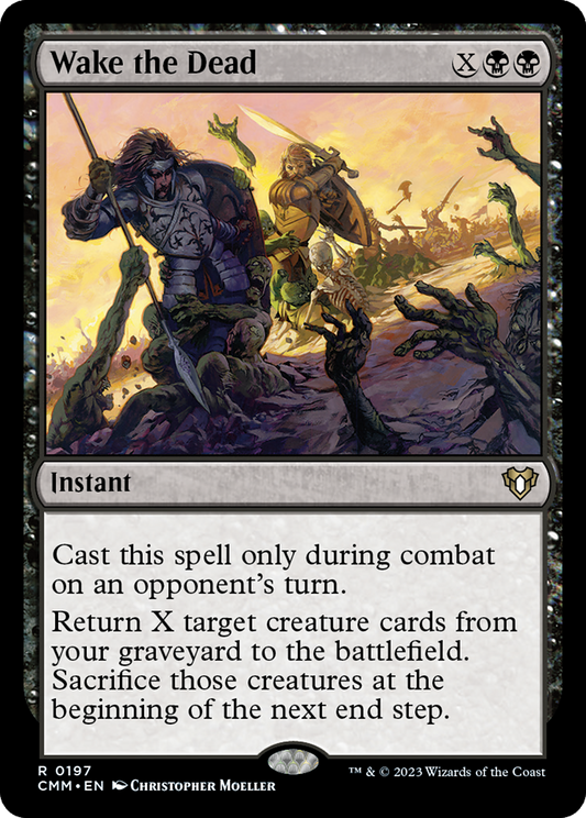 Wake the Dead (CMM-197) - [Commander Masters]