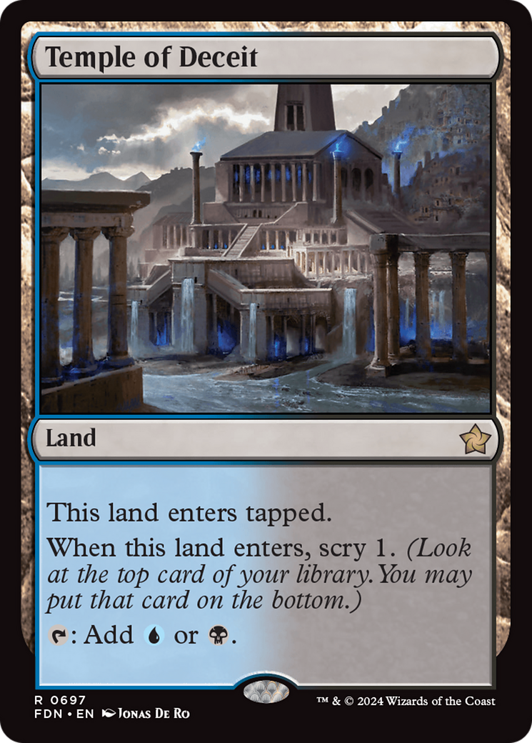 Temple of Deceit (FDN-697) - [Foundations]