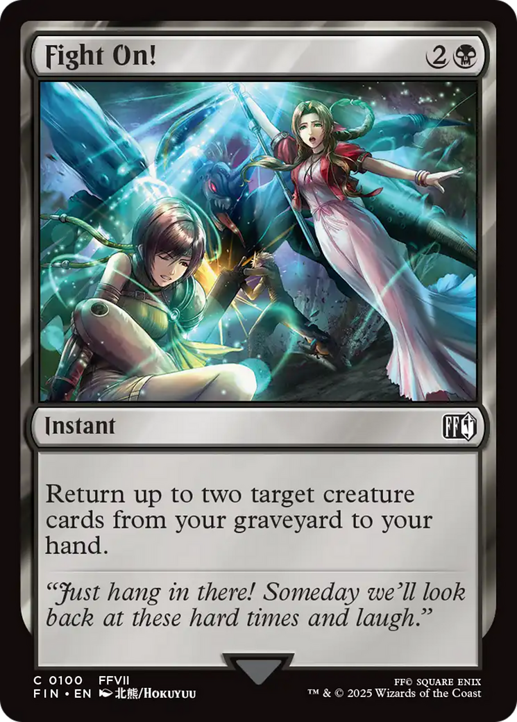Fight On! (FIN-100) - [FINAL FANTASY] Foil