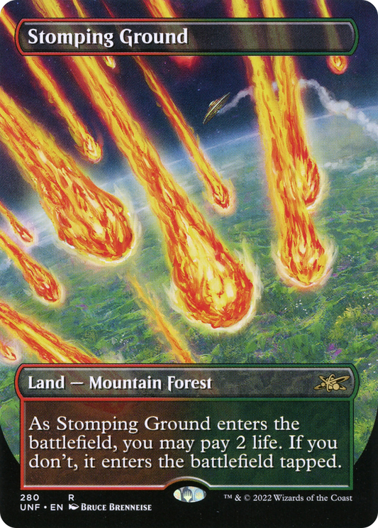 Stomping Ground (UNF-280) - [Unfinity] (Borderless) Foil
