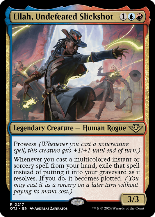 Lilah, Slickshot invaincu (OTJ-217) - [Hors-la-loi de Thunder Junction] Foil 