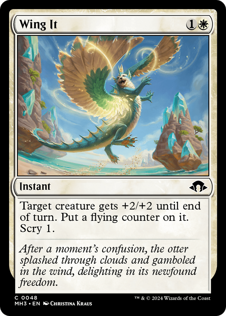 Wing It (MH3-048) - [Modern Horizons 3] Foil