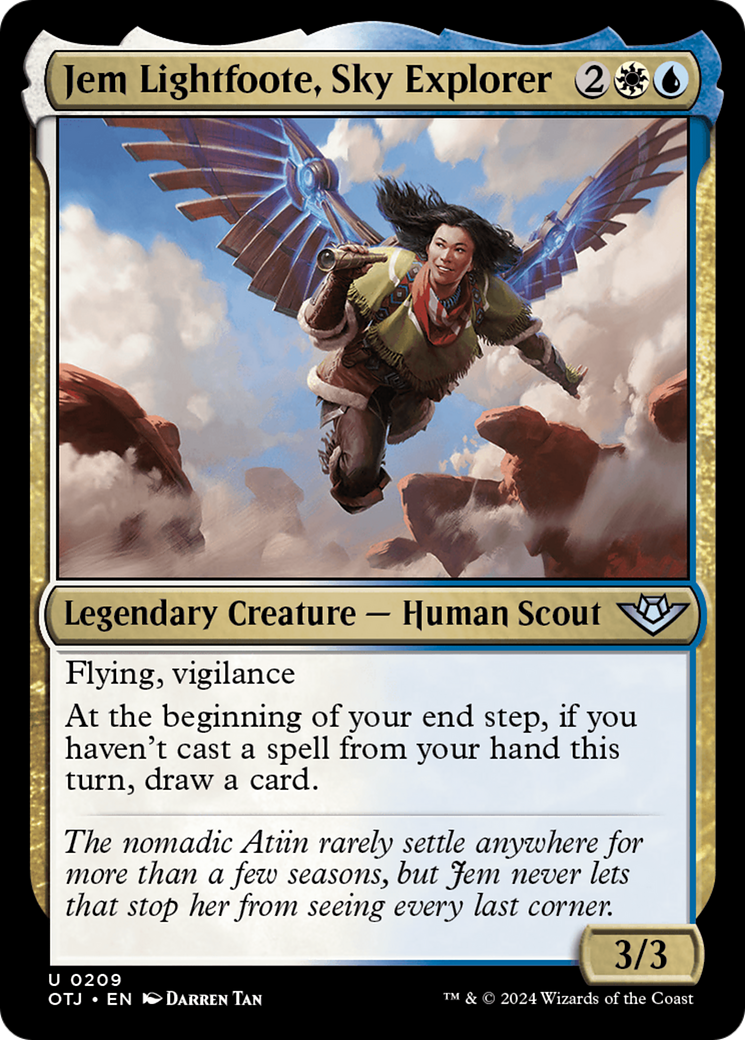 Jem Lightfoote, Sky Explorer (OTJ-209) - [Outlaws of Thunder Junction] Foil