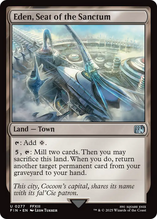 Eden, Seat of the Sanctum (FIN-277) - [FINAL FANTASY] Foil