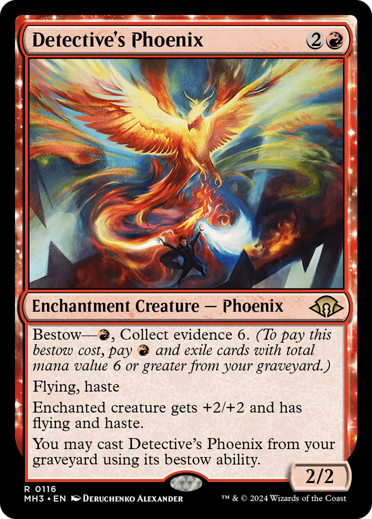 Detective's Phoenix (MH3-116) - [Modern Horizons 3]
