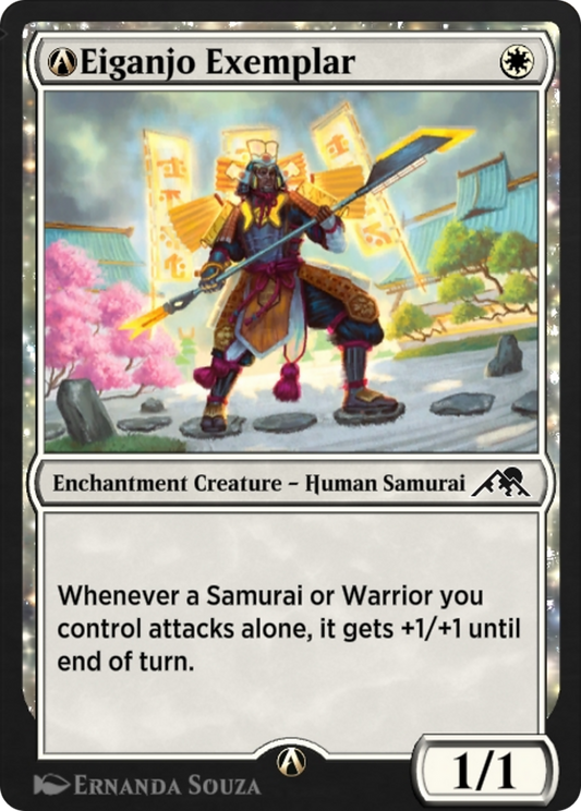 A-Eiganjo Exemplar (NEO-A-10) - [Kamigawa: Neon Dynasty]: (enchantment)