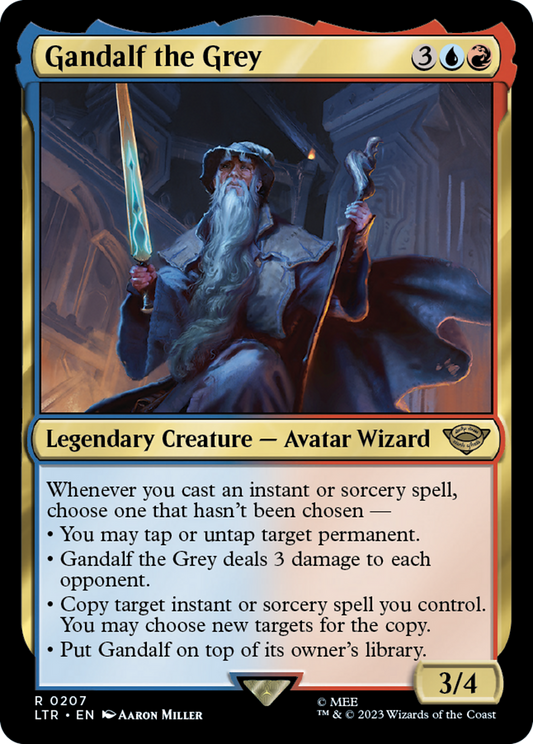 Gandalf the Grey (LTR-207) - [The Lord of the Rings: Tales of Middle-earth] Foil