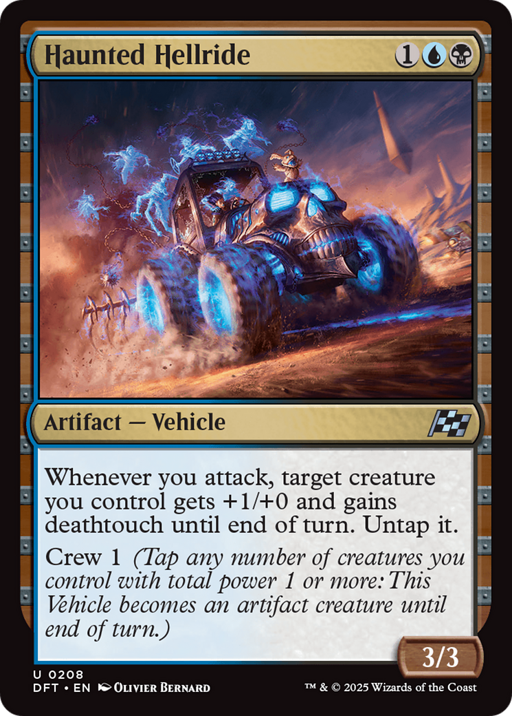 Haunted Hellride (DFT-208) - [Aetherdrift] Foil